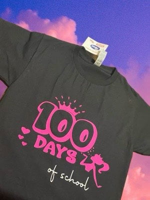 100 days of School Shirts