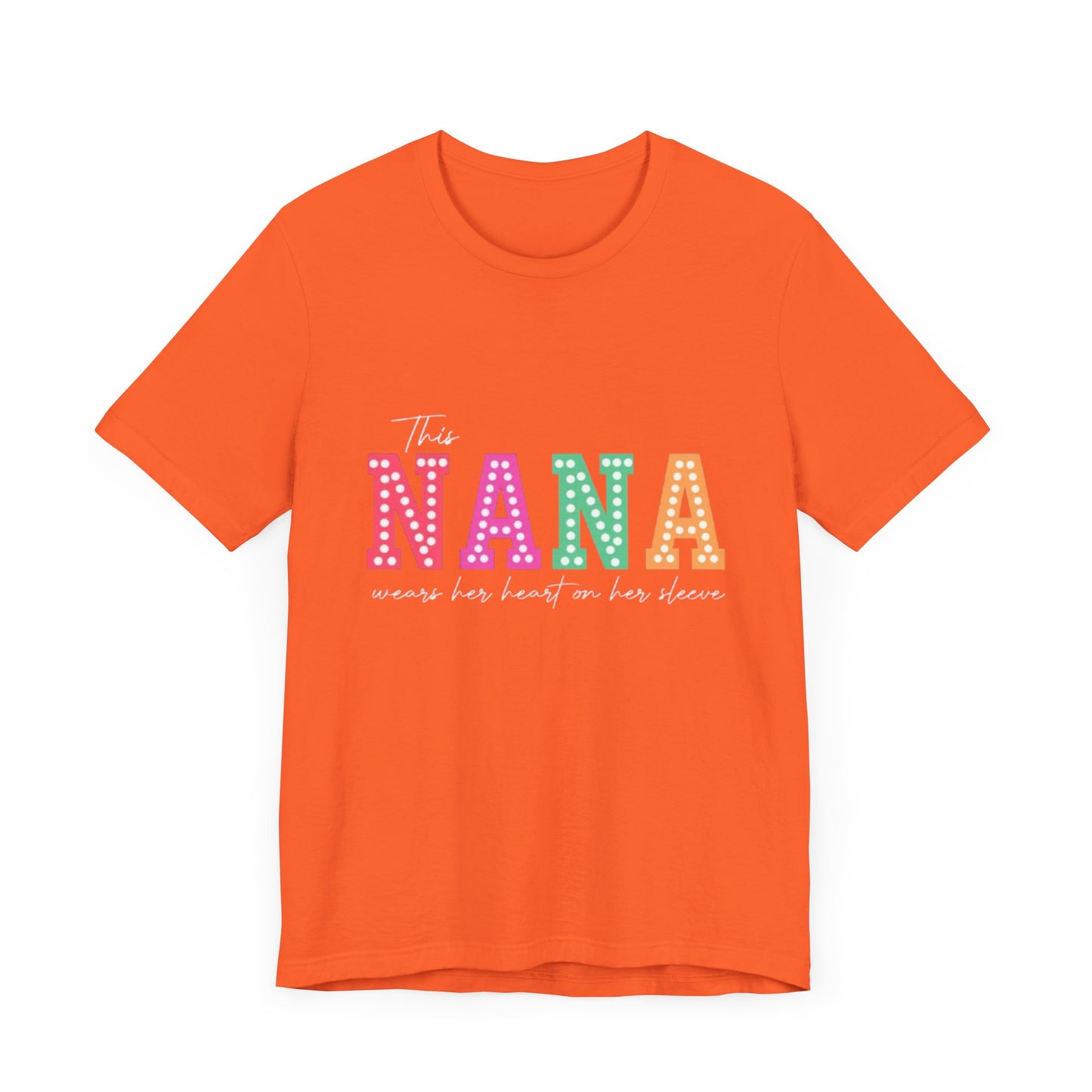 This NANA Wears Her Heart on Her Sleeve T-Shirt