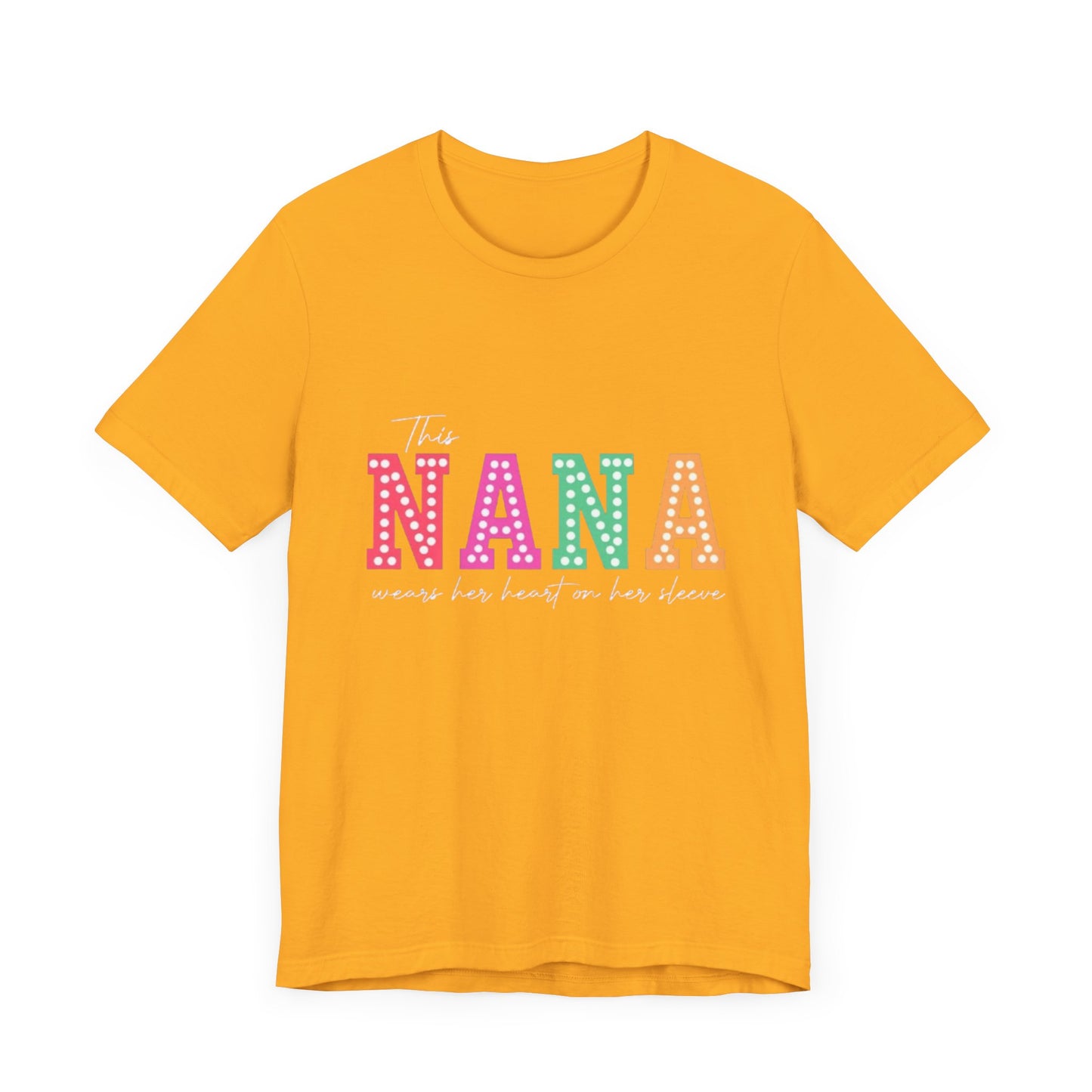 This NANA Wears Her Heart on Her Sleeve T-Shirt