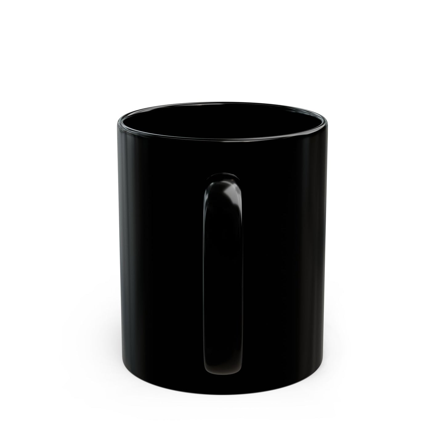 This Mama Wears Her Heart On Her Sleeve Black Mug - 11oz & 15oz Coffee Cup for Moms
