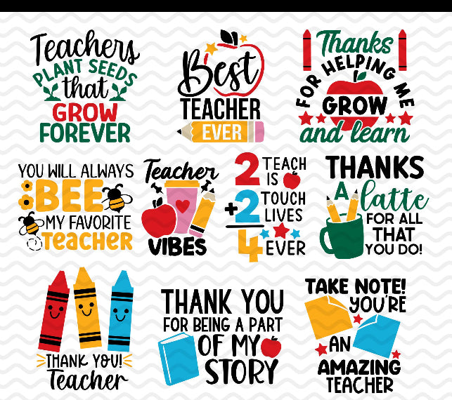 Teacher shirts