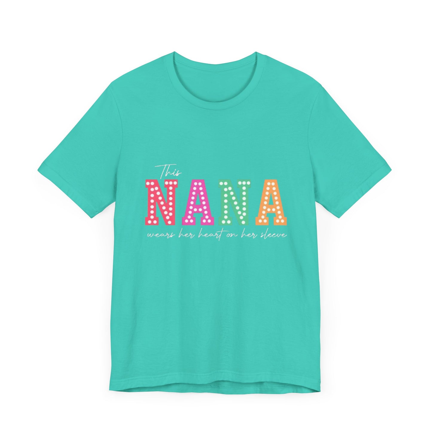 This NANA Wears Her Heart on Her Sleeve T-Shirt