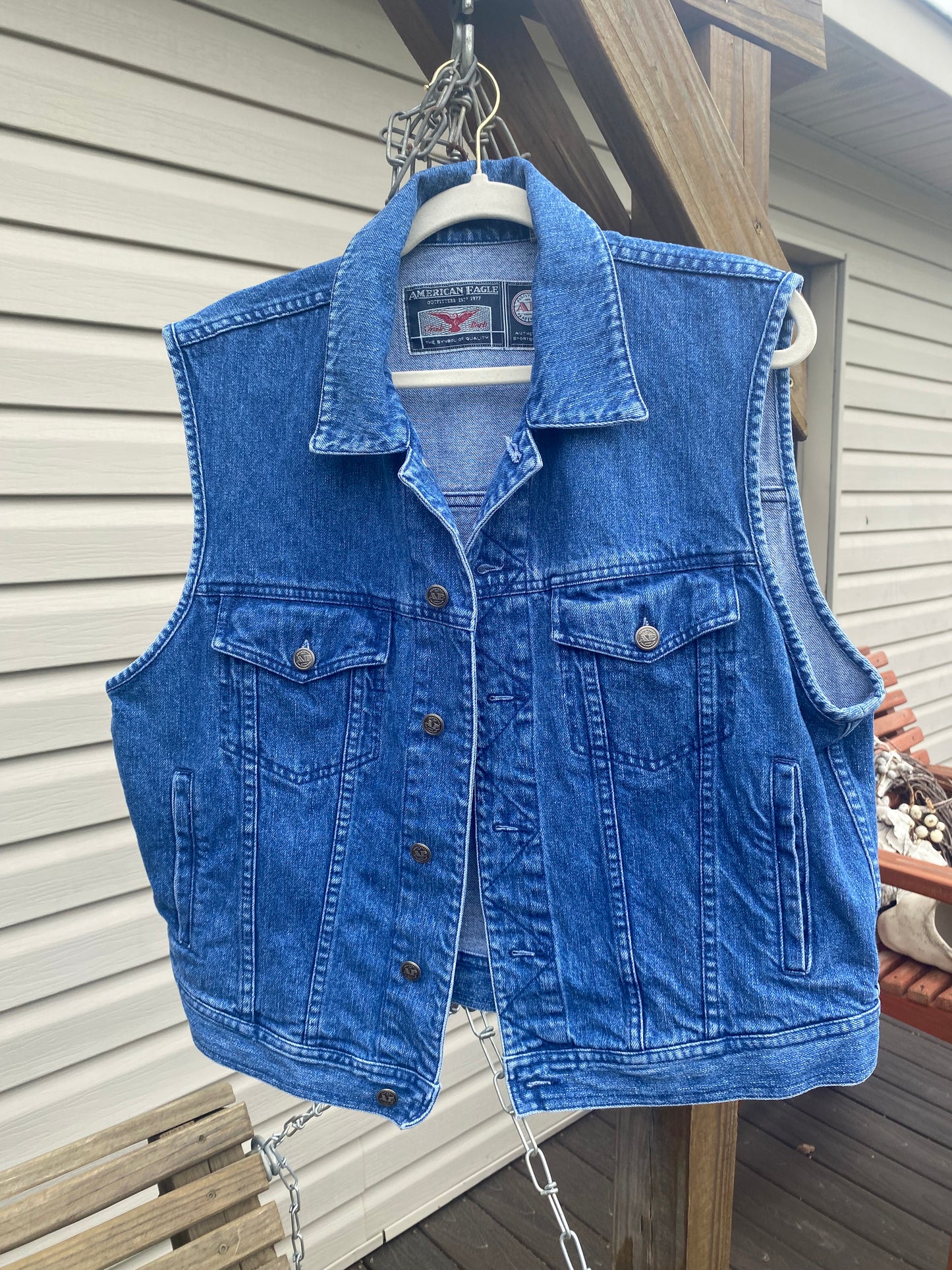 Custom Denim Vest
