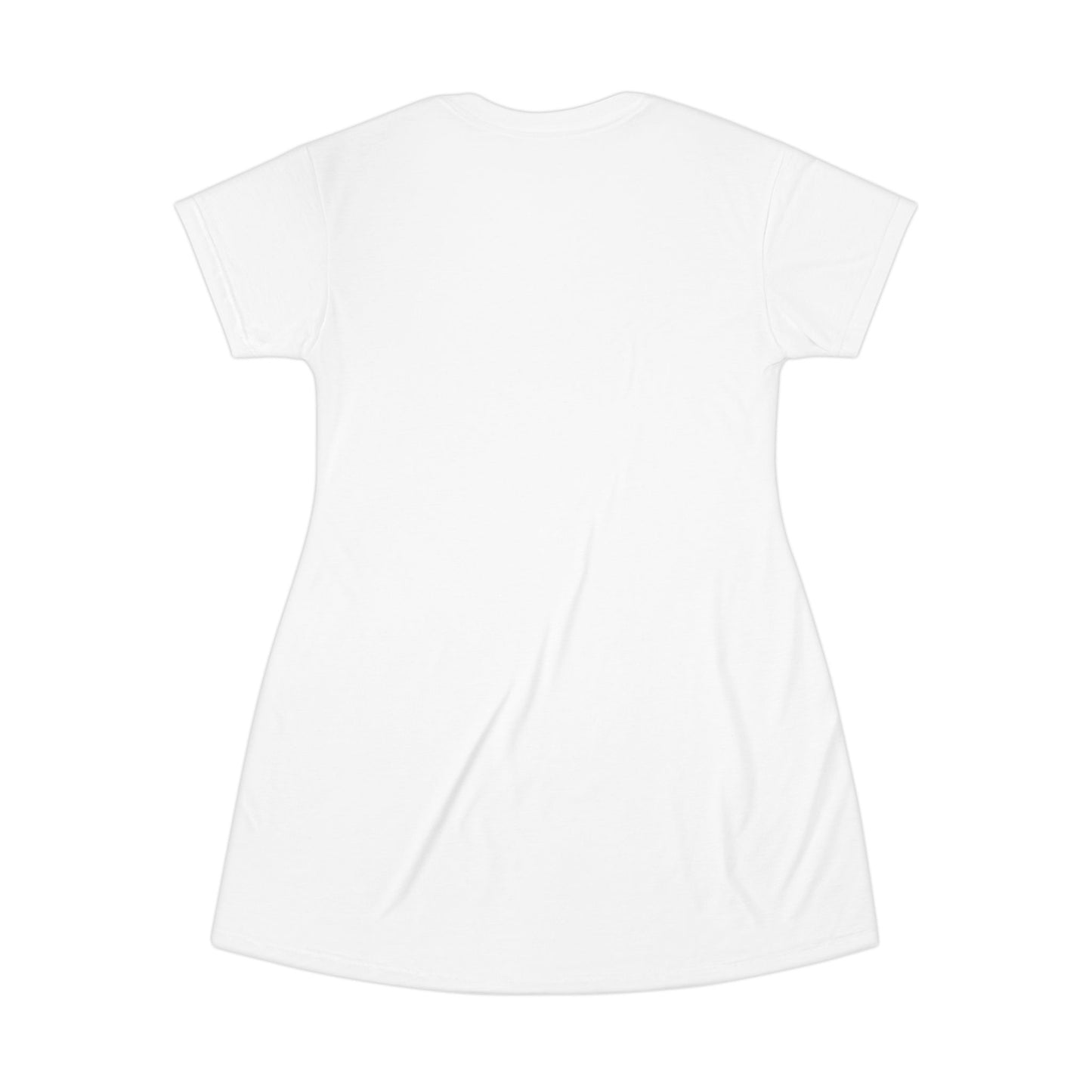 I Match Energy T-Shirt Dress - Fun Casual Wear for Confident Women
