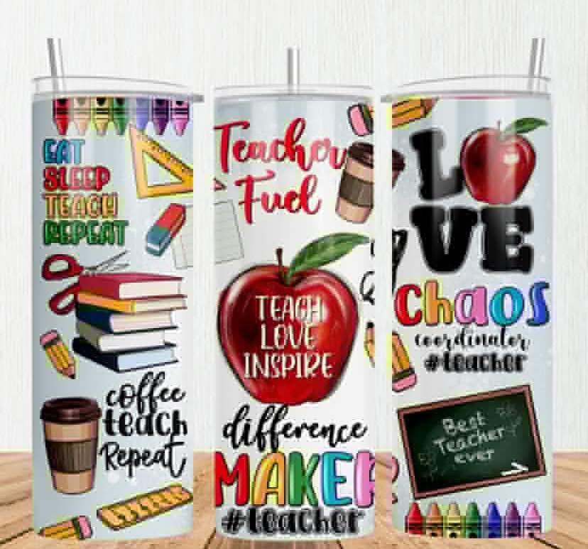 Teacher tumblers