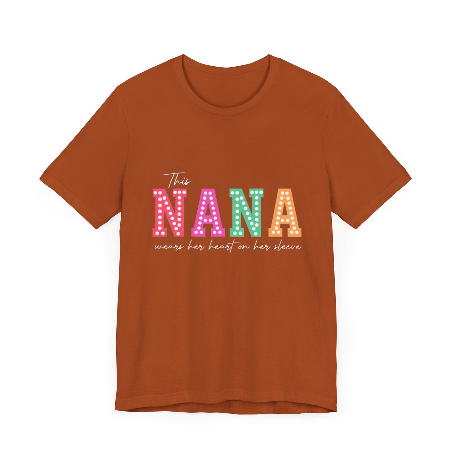 This NANA Wears Her Heart on Her Sleeve T-Shirt