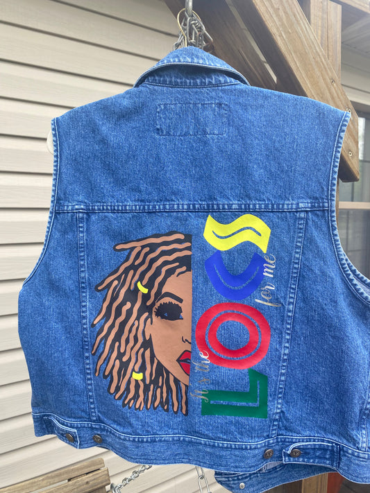 Custom Denim Vest