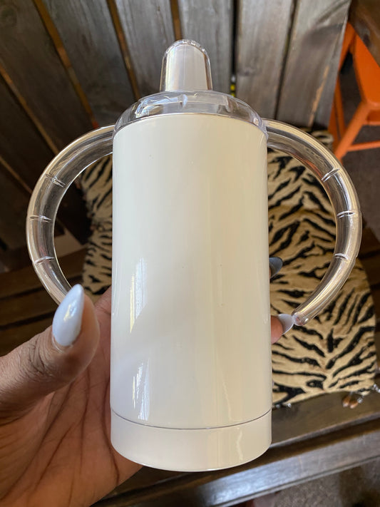 Custom sippy cups with 2 lids (transitional lid)