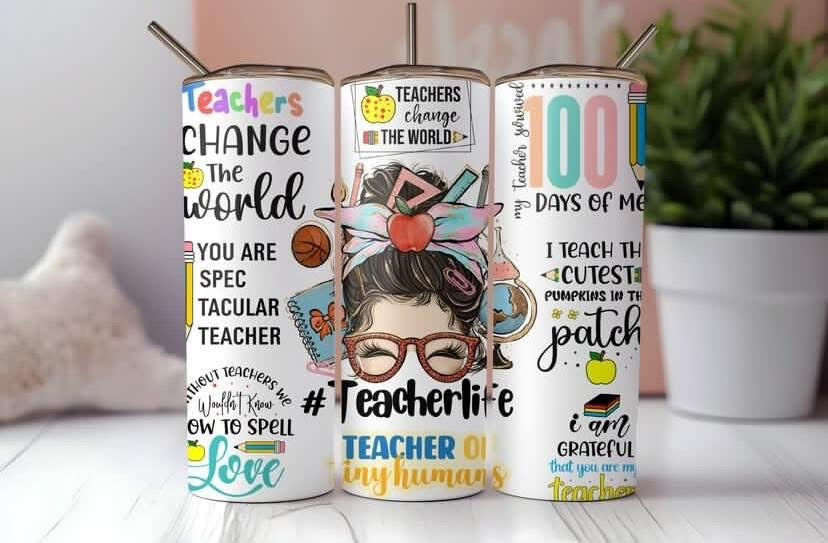 Teacher tumblers