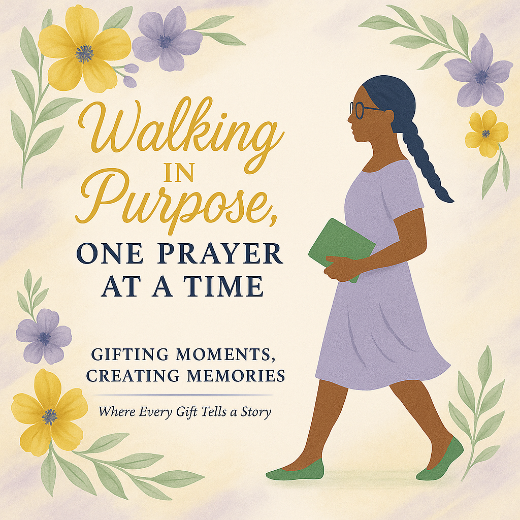 Walking in Purpose, One Prayer at a Time – Guided Prayer Journal