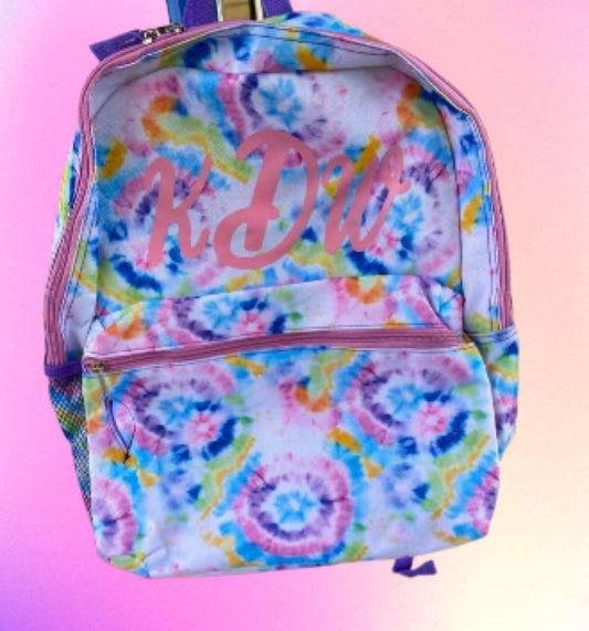 Monogrammed Bookbag