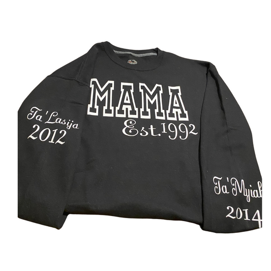 Custom Mama Long Sleeve